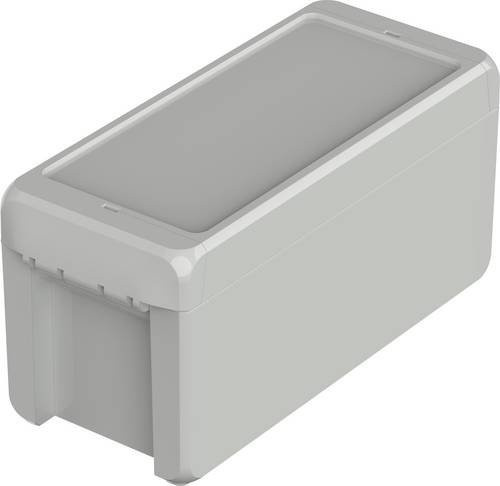 Bopla Bocube Outdoor-Gehäuse aus Polycarbonat in Lichtgrau RAL 7035, B/T/H: 191 x 80 x 90 mm - Bild 1