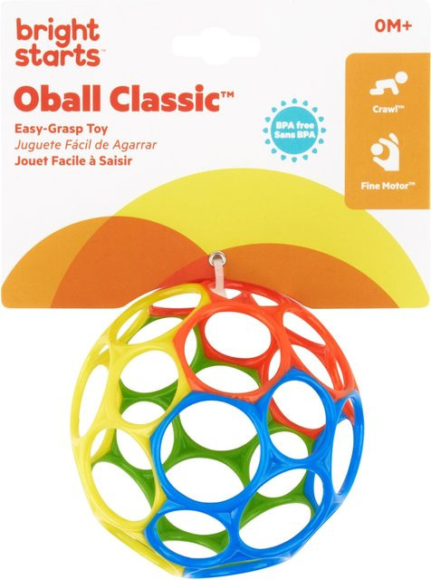 Oball Classic sensorisches Aktivitätsspielzeug mehrfarbig ab Geburt - Bild 1