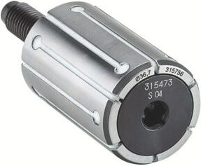 RÖHM Spannsatz KFS 00 19,2 VKS Spannschraube mit S-Hülse in Silber - Bild 1
