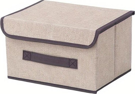 Mango Event Faltbare Aufbewahrungsbox mit staubdichter Abdeckung in Beige - Bild 1