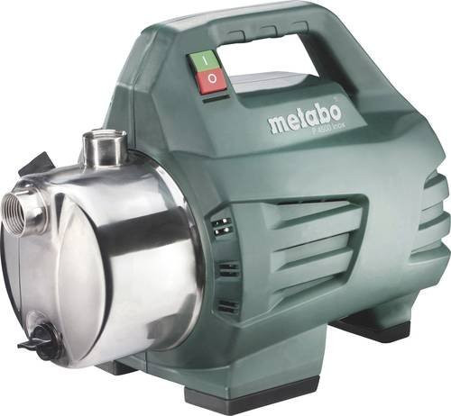 Metabo Gartenpumpe P 4500 Inox in Silber aus Edelstahl - Bild 1
