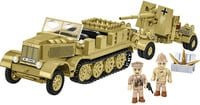 COBI Konstruktionsspielzeug Sd.Kfz.8 mit 8.8 cm Flak 36 Wüstenartillerie in Wüstenfärbung Klemmbaustein-Set - Bild 1