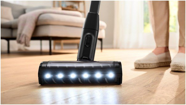 BHZUNGHF Bosch Hartboden-Softdüse mit LED-Licht für Parkett und Hartböden in Schwarz - Bild 2