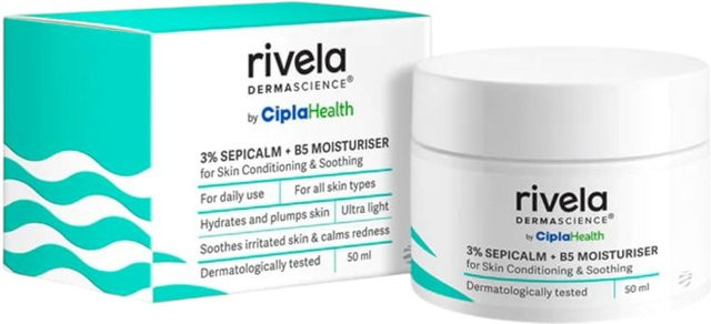 Rivela Dermascience B5 Feuchtigkeitscreme mit Panthenol, 50 ml, Empfindliche Haut - Bild 1