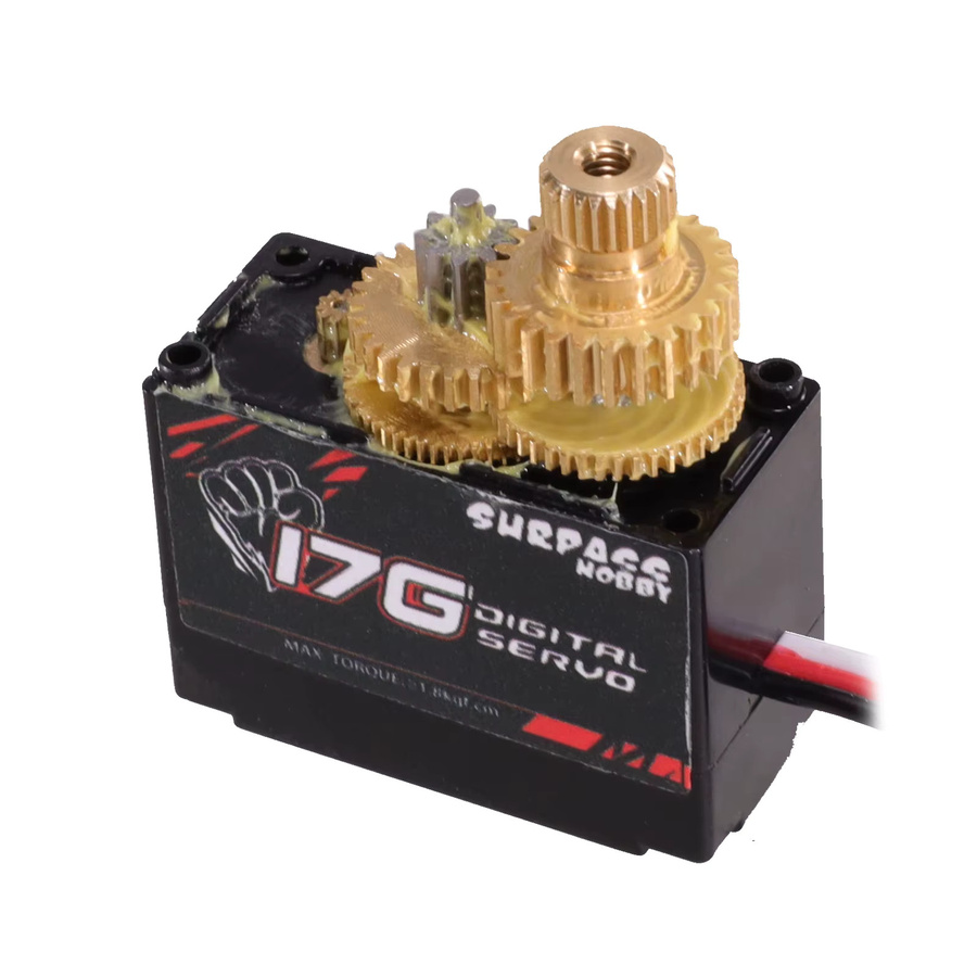 SURPASS Hobby S0017M Digital-Servo, Metall, Schwarz - Bild 2