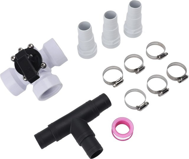 Zodiac Jandy 3-Wege Umleitungsventil mit 1 1/2 Zoll Innengewinde zur Durchflussregelung für Schwimmbecken und Spas aus PVC - Bild 1