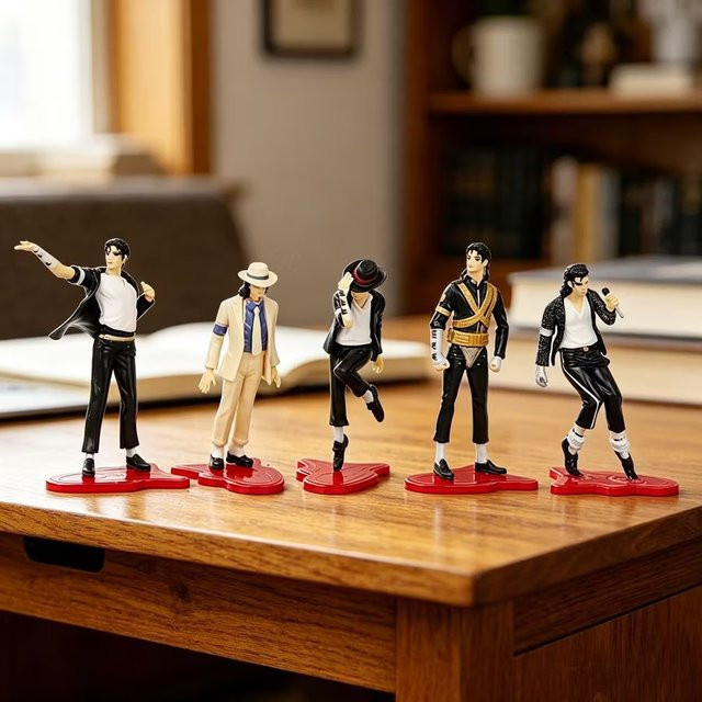 Bandai Michael Jackson Superstar Spacewalk, Cartoon Anime Figuren, Puppen, Set / Bundle - Bild 1