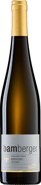 Wein- und Sektgut Bamberger Riesling Weißwein, 2019, Nahe, trocken, 0,75 l - Bild 1