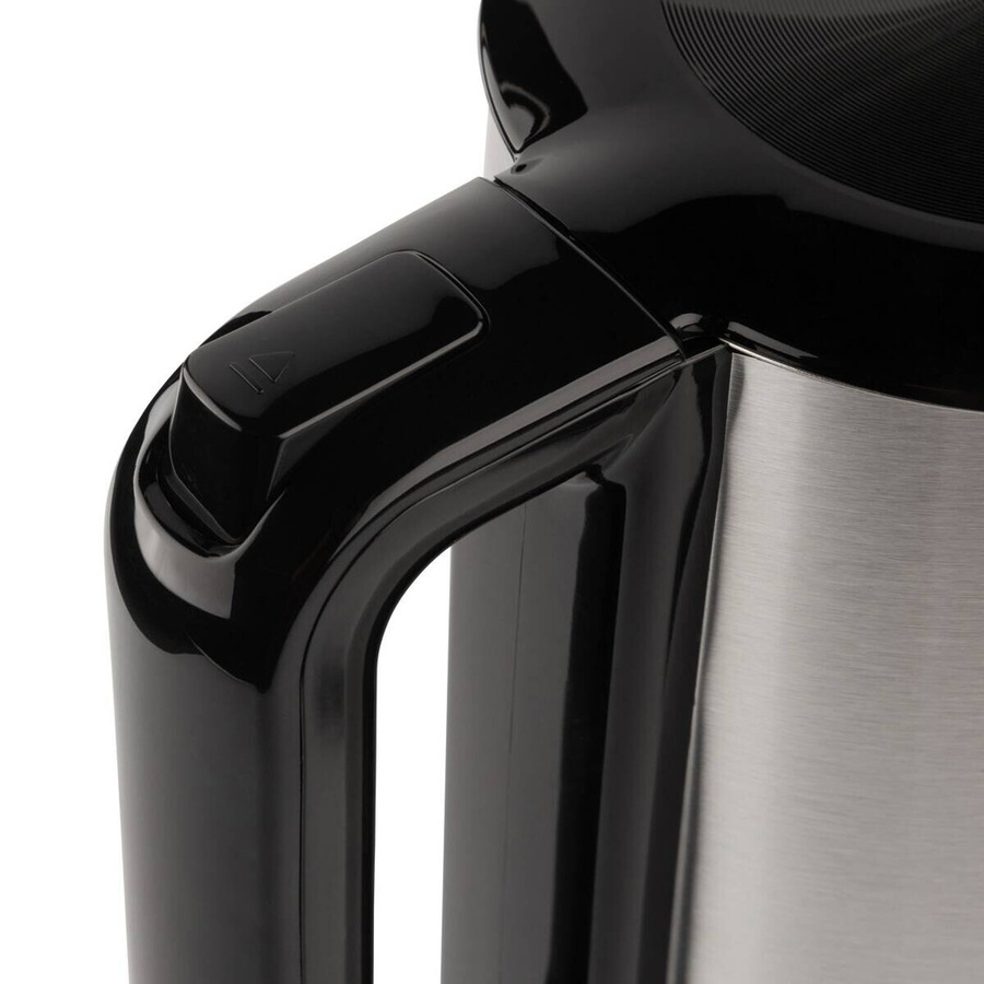 Pocoline Wasserkocher aus Edelstahl und Kunststoff in Schwarz und Silber mit 1,7 l Fassungsvermögen - Bild 2