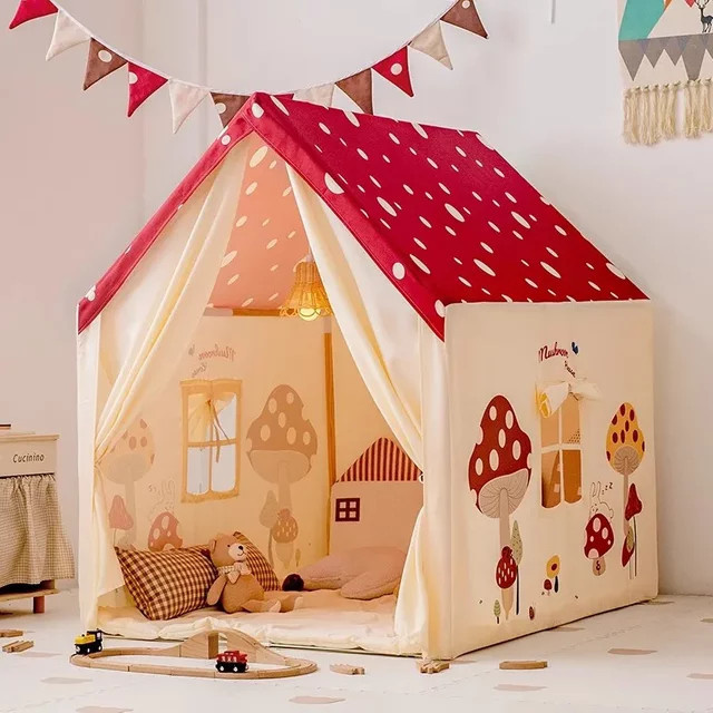 Komaruka Kinder Zelt, Schloss Pilz Haus - Bild 1