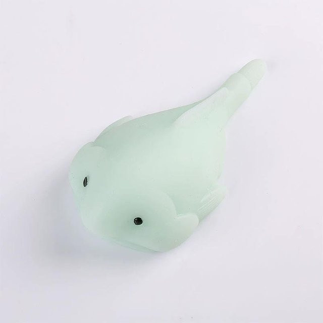 Binchi Blobfisch Quetschspielzeug, Sensorisches Tier, 1-teiliges Set - Bild 1