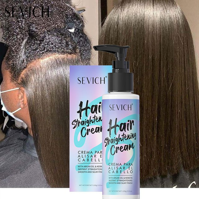 Sevich Keratin-Haarglättungscreme, 100 ml, für lockiges und strapaziertes Haar - Bild 1