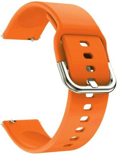 Shenmeida Uhrenarmband Smartwatch, Silikon, Orange, Unisex - Bild 1