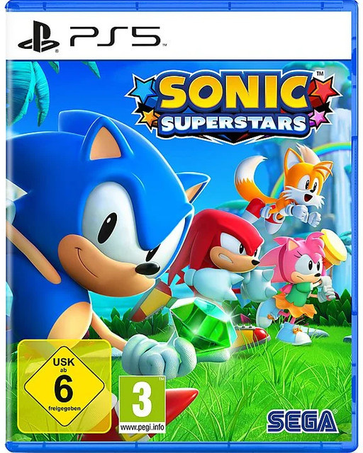 Sonic Superstars PlayStation 5 Spiel Adventure Jump 'n' Run USK 6 - Bild 1