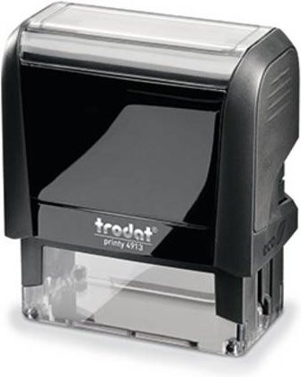 Trodat Textstempel 44086 Schwarz Breite: 58 mm, Höhe: 22 mm - Bild 1