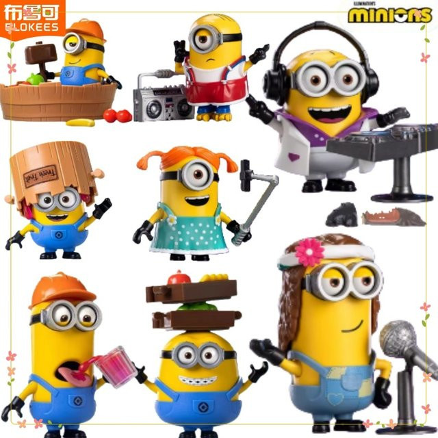 BLOKEES Minions Baustein Man Partner Magic Edition, Montagemodell - Bild 1