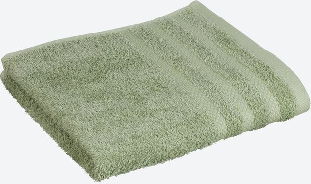 NKD Frottee-Handtuch Classic in Green, 100% Baumwolle, B/H: 50 x 100 cm - Bild 1