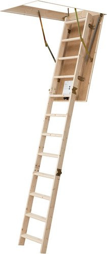 DOLLE pur Bodentreppe aus Fichtenholz in Beige für eine maximale Raumhöhe von 285 cm - Bild 1