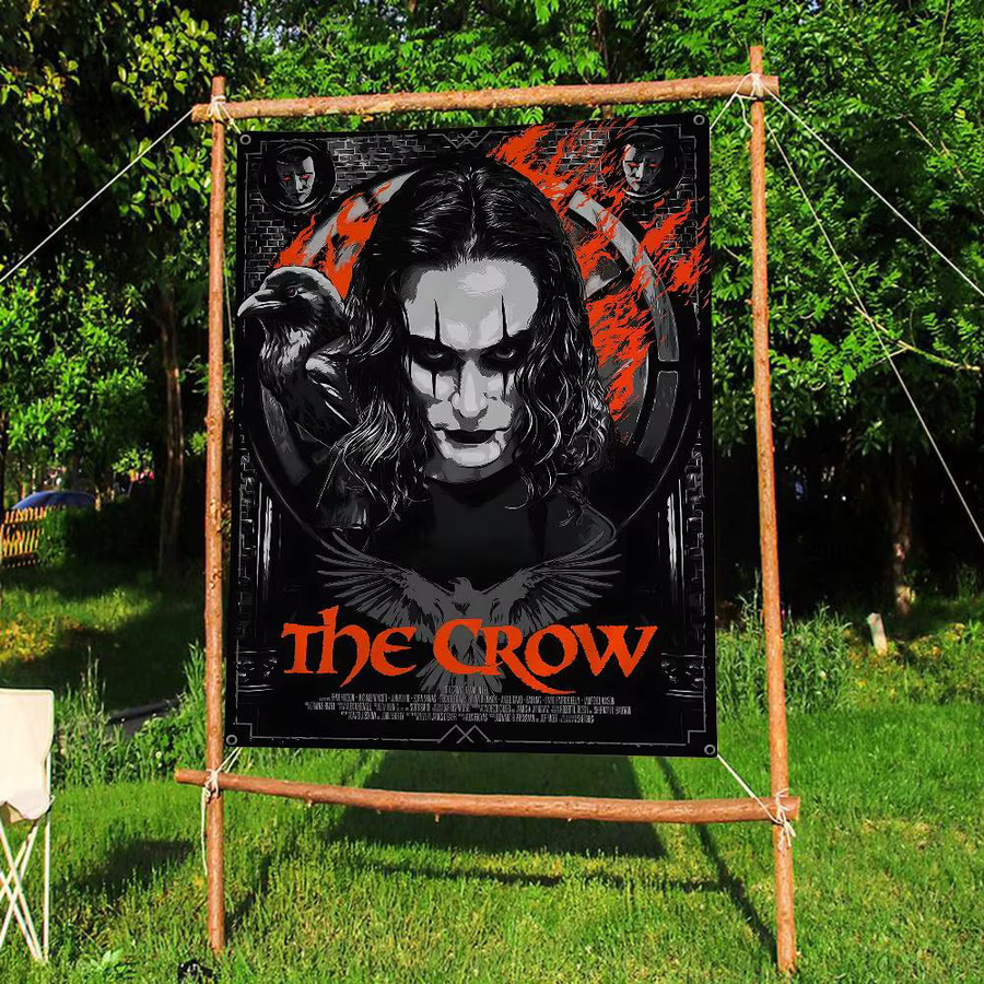 Beast Kingdom C-Crow Horrorfilm Cartoon Wandbehang Banner Dekoration, Mehrfarbig, B: 70 cm, H: 50 cm - Bild 2