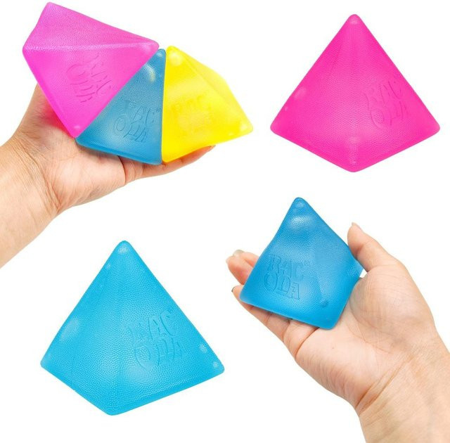 BC Pet Supplies Matte Pyramide Maltose Squishy, rosa - Bild 1