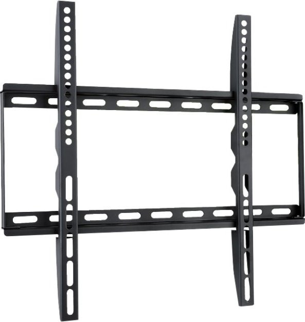 TECHly ICA-PLB-162M TV-Wandhalterung mit integrierter Wasserwaage in Schwarz für 58,4 cm bis 139,7 cm Fernseher, Starr - Bild 1