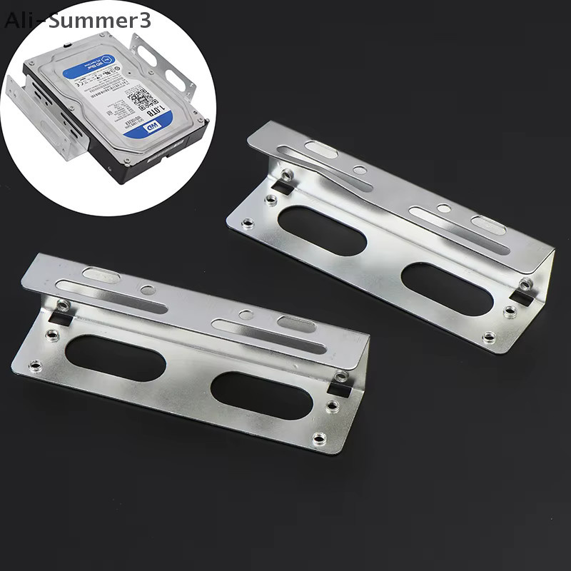2er-Set Optische Laufwerk Expansion Halterung für SSD und HDD, Farbe: Silber - Bild 2