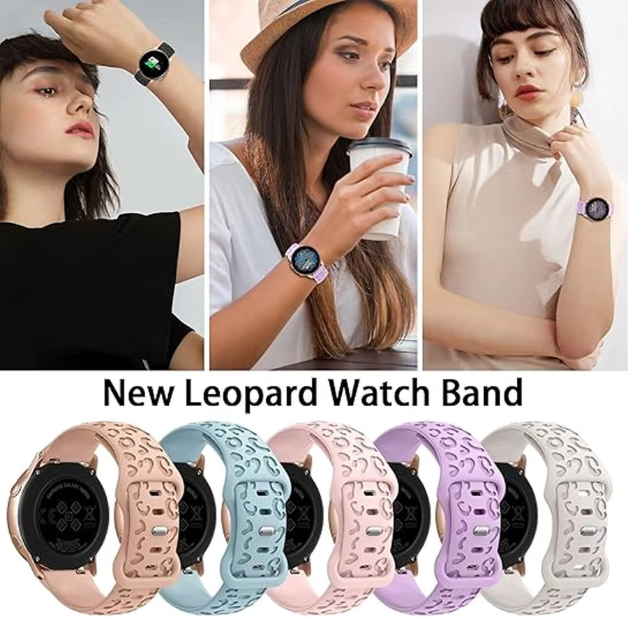 LCAPLE Uhrenarmband Silikon, 20mm, Unisex - Bild 4