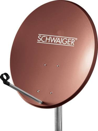 Schwaiger SPI550.2 SAT Antenne in Ziegel-Rot mit 60 cm Durchmesser - Bild 1