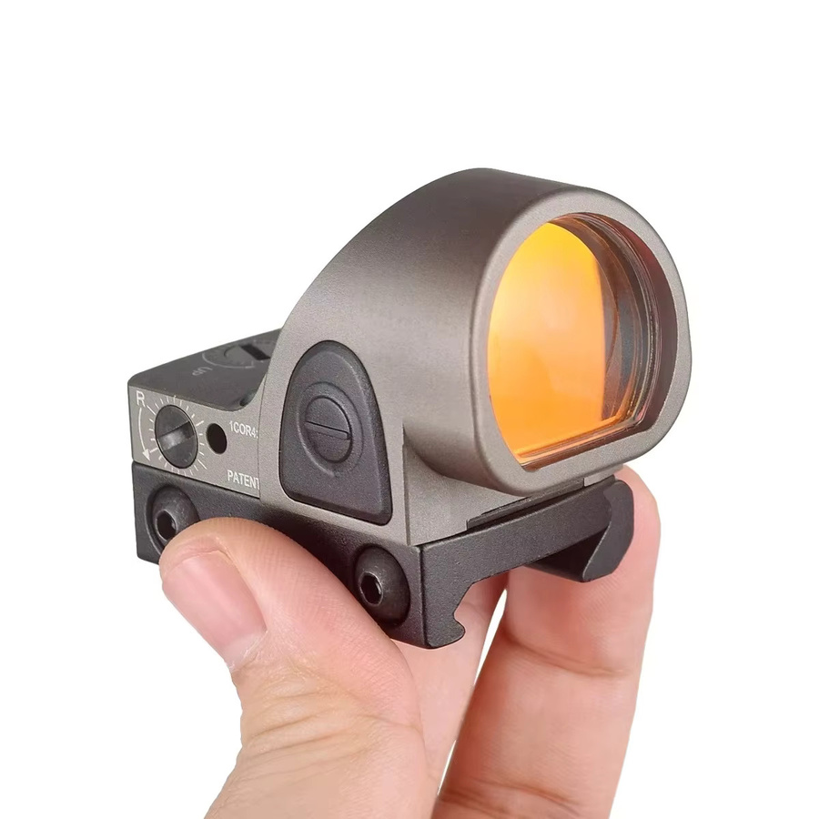 LAMBUL Taktisches Mini RM SR MR Holografisches Rotpunktvisier Kollimator Reflexvisier für 20mm Schiene in Schwarz - Bild 3