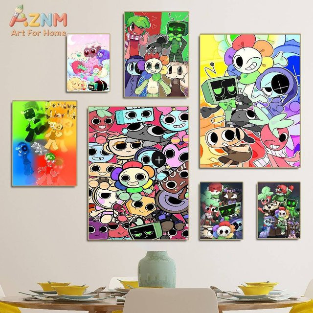 Kayou Anime-Poster D-Dandys World Coffee House Bar Kawaii Raumdekoration Mehrfarbig - Bild 1