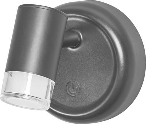 Osram Homelighting Nightlux Cylinder LED Wandleuchte, dimmbar, Schwarz - Bild 1