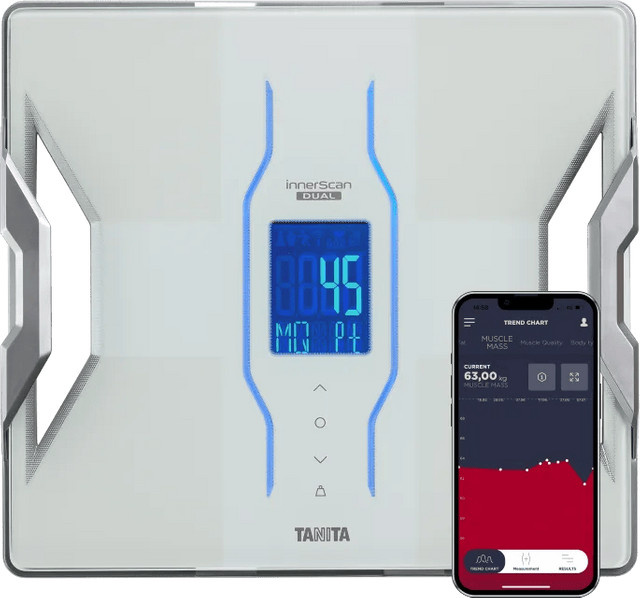 Tanita RD-953 Körperanalysewaage mit App-Steuerung in Weiß - Bild 1