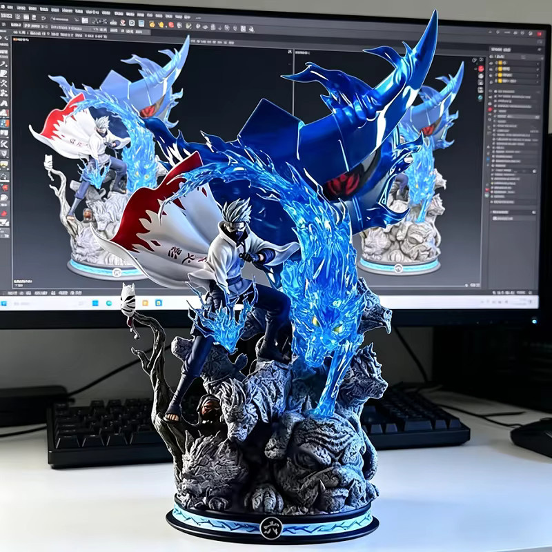 Bandai Naruto Kakashi Hatake Actionfigur, Kunststoff, Bunt / Mehrfarbig - Bild 2