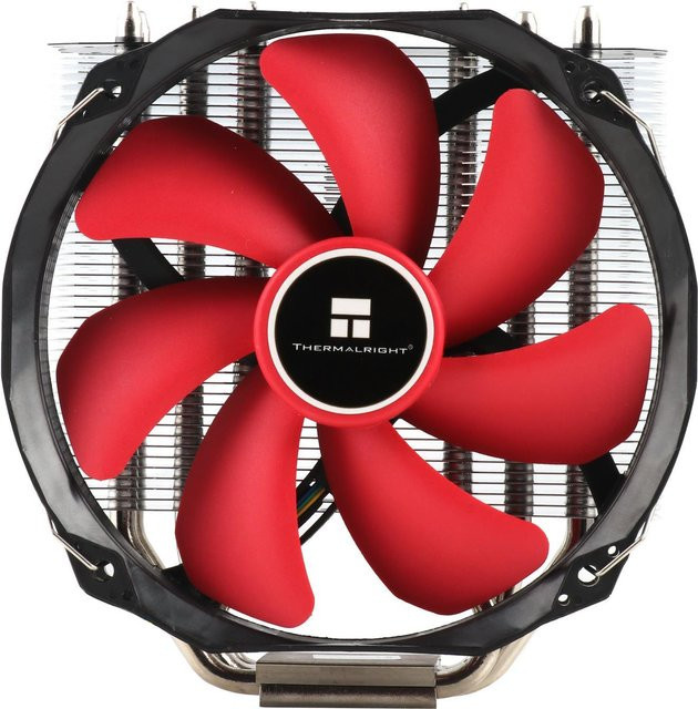 Thermalright TA140 CPU Luftkühler Prozessor Kühlung Schwarz Grau Rot - Bild 1
