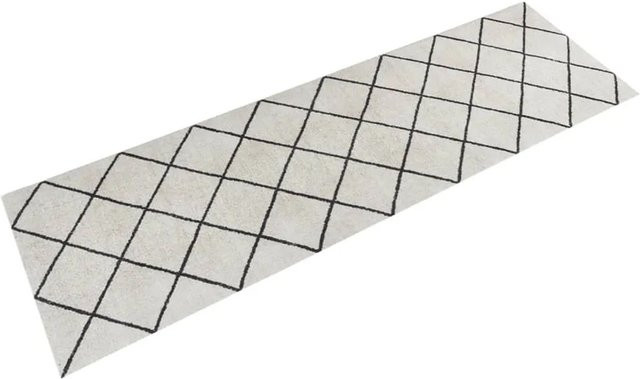 vidaXL Küchenteppich aus Samt, quadratisch, waschbar und rutschfest, B: 60 cm, T: 180 cm - Bild 1