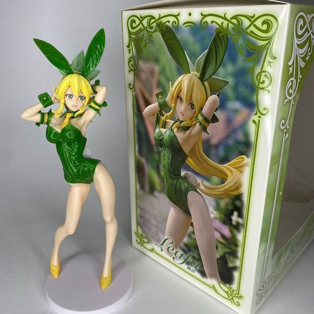 Bandai Sword Art Online Leafa Bunny Girl Figur, Fee, 28cm, Einzelfigur - Bild 1