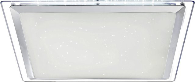 Globo LED-Deckenleuchte RENA in Weiß aus Metall, dimmbar mit Fernbedienung und CCT-Funktion, quadratisch - Bild 1