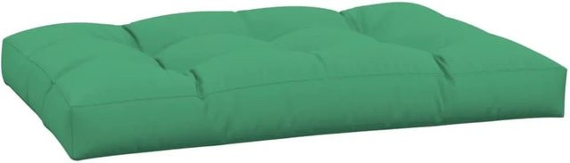 vidaXL Palettenkissen Grün aus Polyester, B/T/H: 120 x 80 x 12 cm, UV-beständig und wasserabweisend - Bild 1