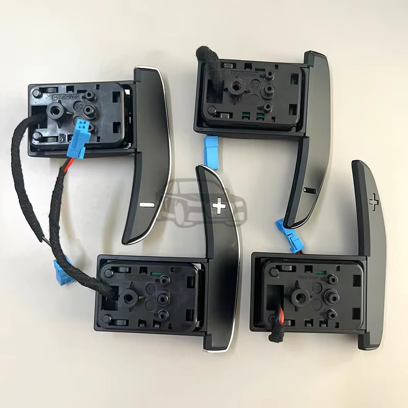 Schaltpaddles in Schwarz für BMW 3er und 5er Serie (F10, F20, F30, E70, E90, F32) als universelles Lenkrad-Zubehör - Bild 3