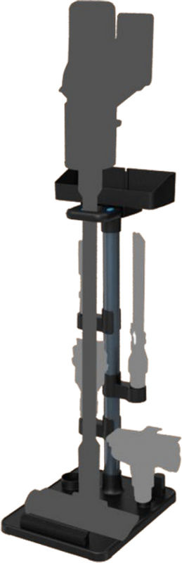 Hoogo orga-nicer Standhalterung ST007 mit Regal in Schwarz - Bild 2