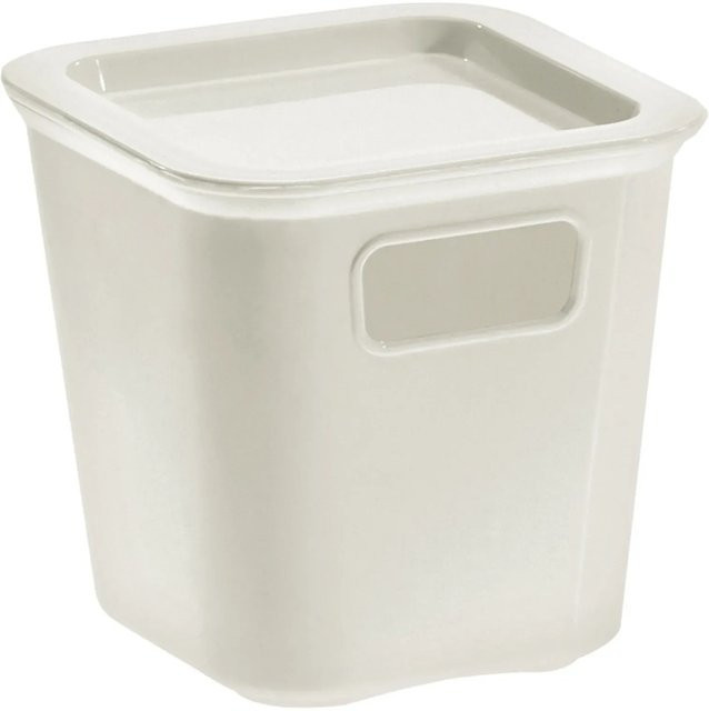 Tontarelli Organizer-Box Bella XS in Weiß, B/T/H: 11,2 x 11,4 x 11,4 cm - Bild 1
