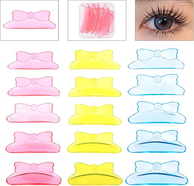 ZYVARN Wimpernlifting-Pads, 5 Paar, Silikon, Pink, Unisex - Bild 1