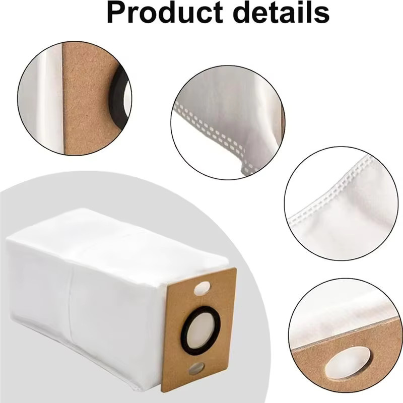 ILIFE V9 Pro Ersatz-Staubbeutel-Set in Weiß für Roboterstaubsauger V9 A12 Pro A30 Pro - Bild 3