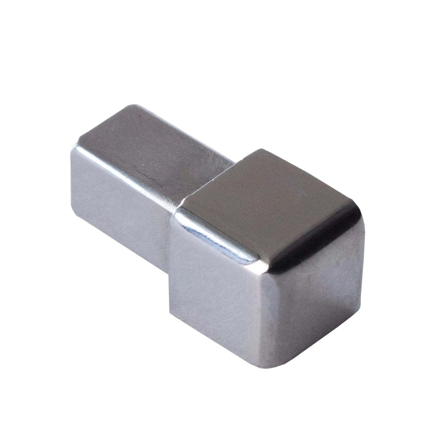 Dalsys Endstück Quadratprofil 8mm aus Edelstahl in Silber poliert - Bild 2