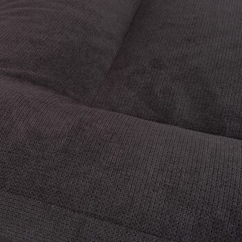 Knuffelwuff Hundebett Sofia Orthopädisch aus Velours in Schwarz B: 120 cm, T: 100 cm - Bild 3