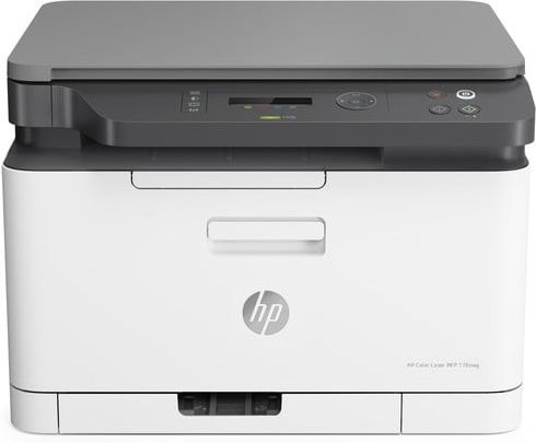 HP Color Laser MFP 178nwg Multifunktionsdrucker in Weiß mit Drucken, Scannen und Kopieren via WLAN, LAN und USB - Bild 1