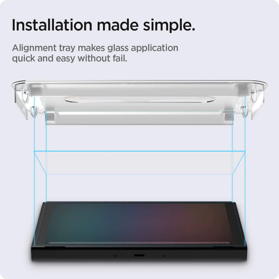 Nintendo Displayschutzfolie aus gehärtetem Glas für Nintendo Switch OLED, PS5 und Steam Deck 2, transparent, kratzfest und einfach zu installieren - Bild 3