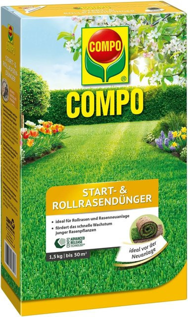 Compo Start-Rasen Langzeit-Dünger für Rasen, 1,5 kg - Bild 1