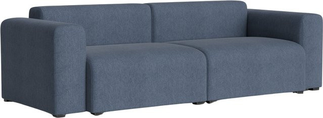 HAY Mags 2,5-Sitzer Sofa Kombination mit 1 Low Armrest in moderner Stoffpolsterung und Schichtholzrahmen - Bild 1