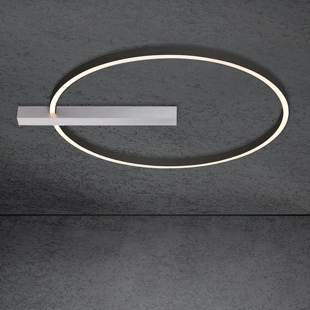 Escale Select Midnight LED-Deckenleuchte in Anthrazit und Grau mit Aluminium-Gehäuse und Casambi-Steuerung - Bild 1